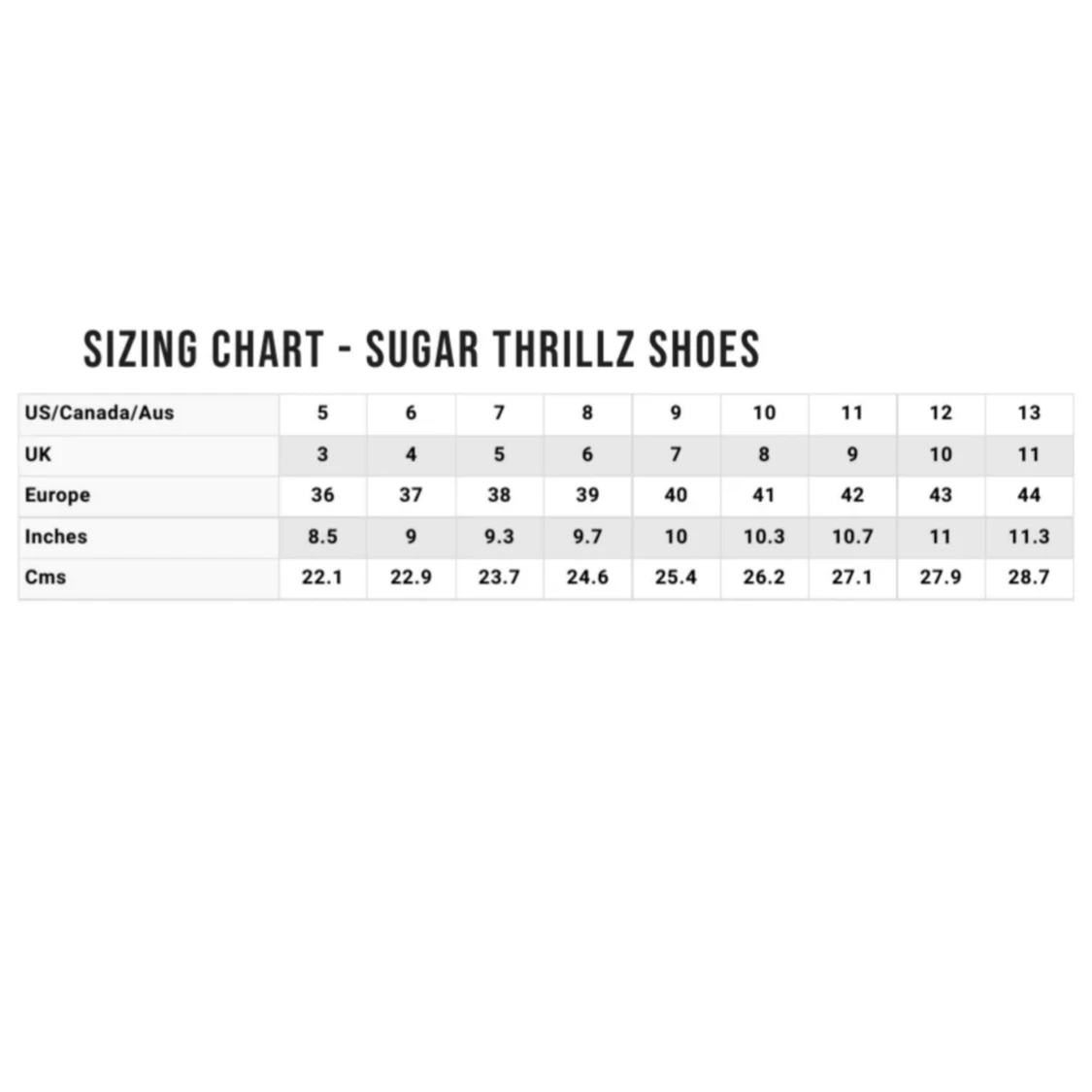 Dollskill, Sugar Thrillz skor - 91