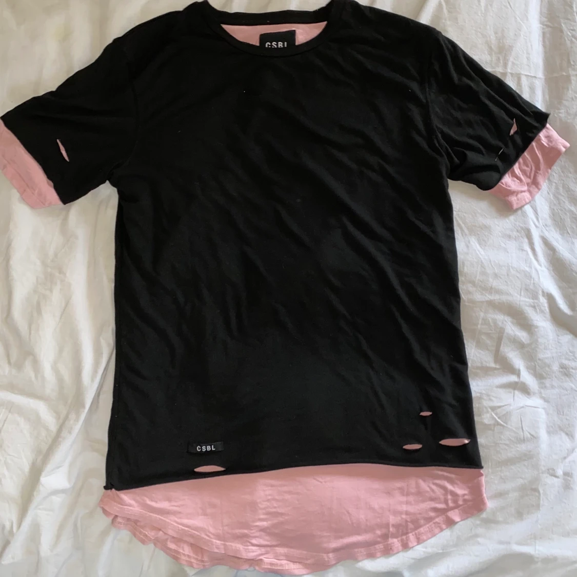 Svart o Rosa T-shirt - 91