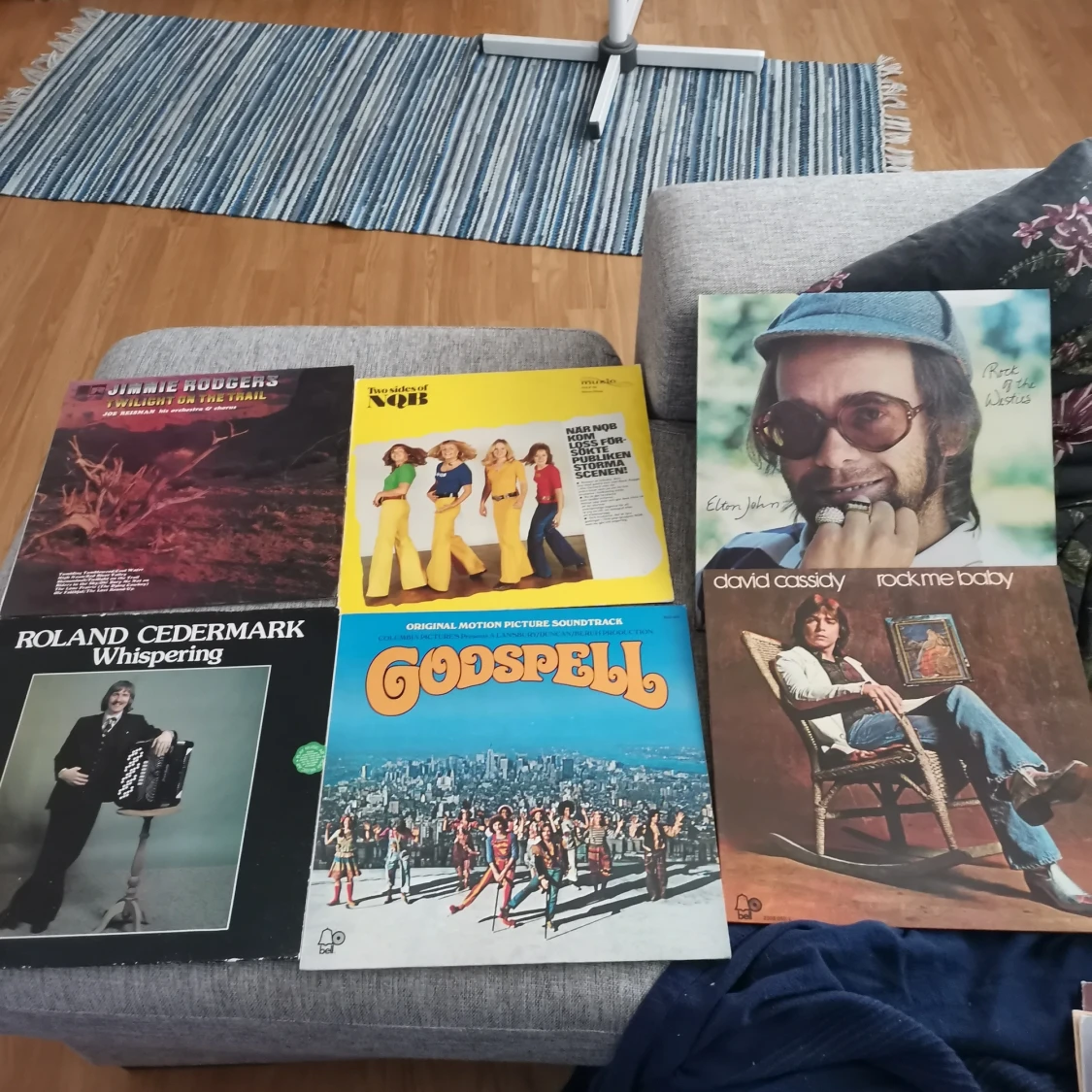 6 st LP skivor 20 kr st eller alla för 120 kr