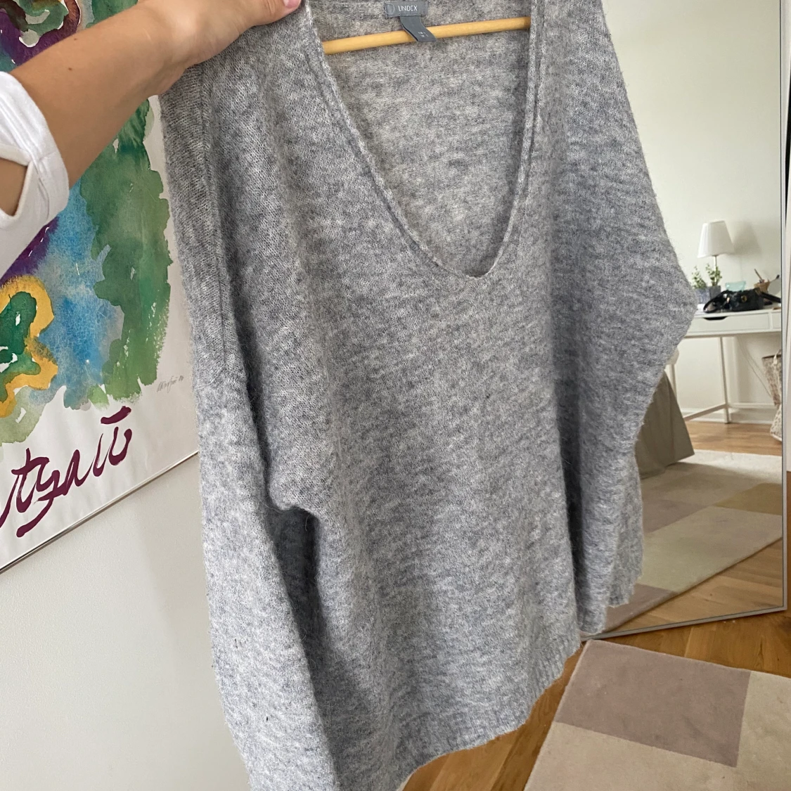 Stickad tröja från Lindex - 90