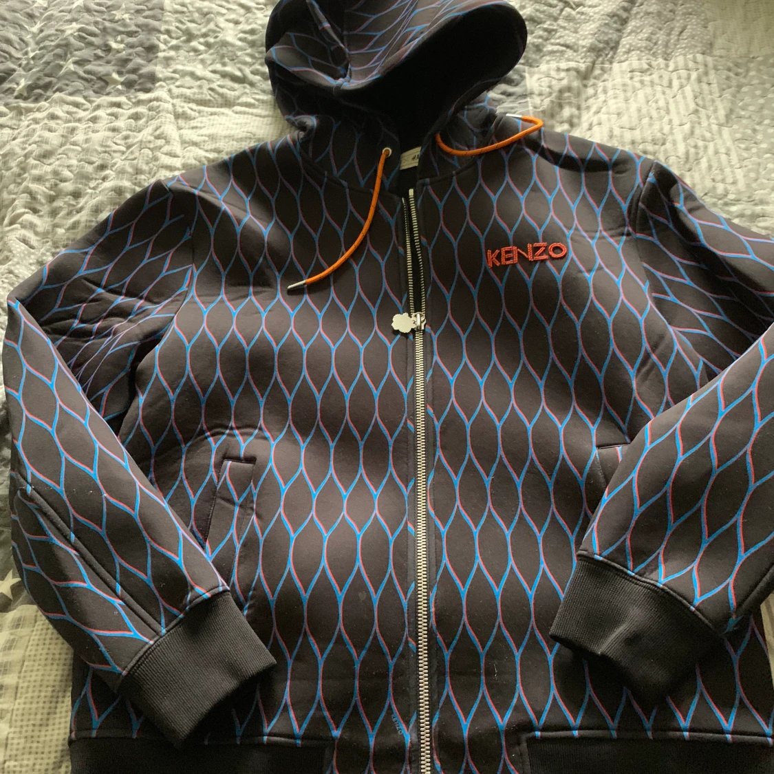 Kenzo/HM hoddie med dragkedja  - 91