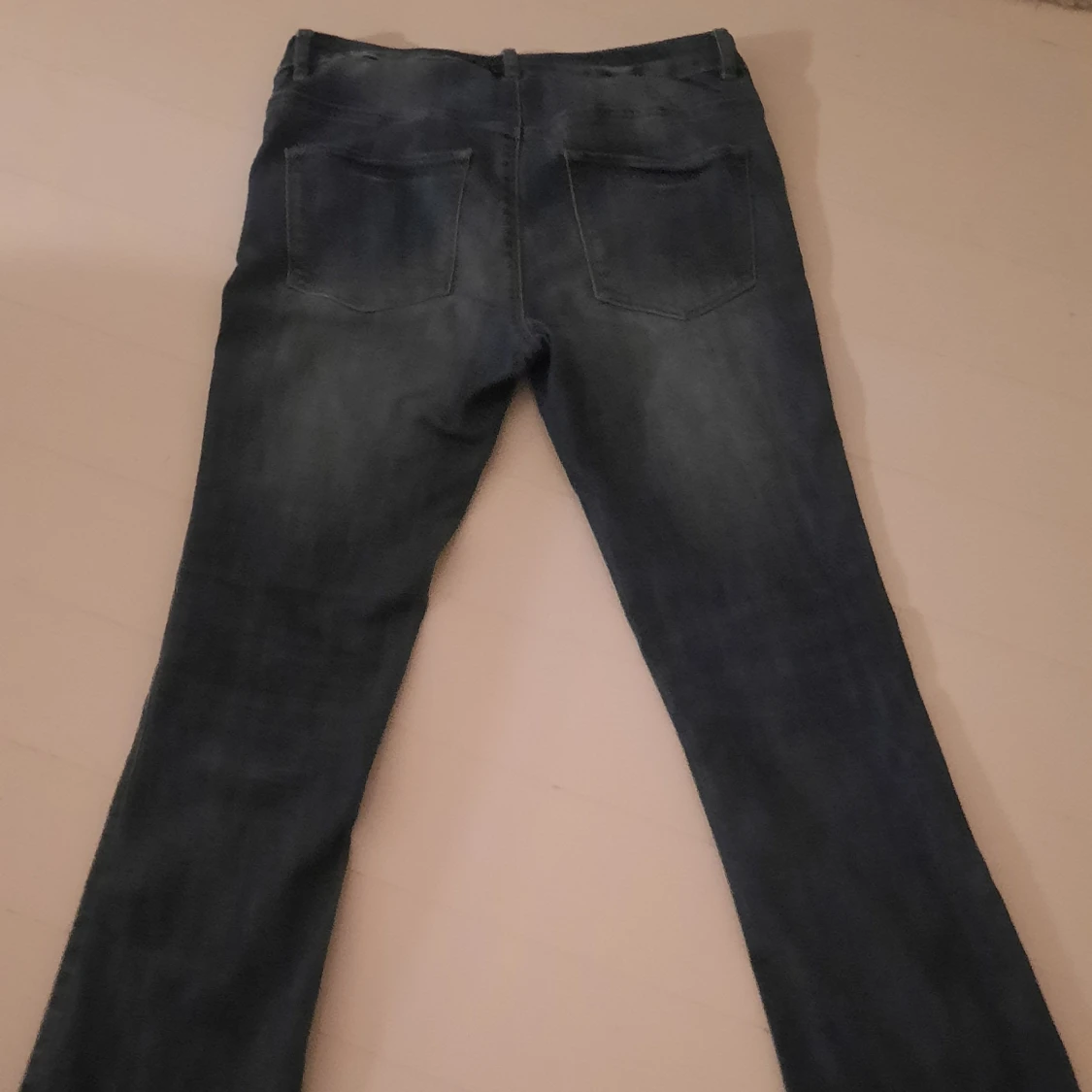 Lågmidjade jeans flare - 90