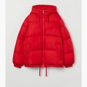 HM jacka - Säljer denna fina vinterjackan från hm som är helt slutsåld! Har röd och även blå! Den blåa är helt oanvänd💞 Köparen står för frakt! !TRYCK INTE PÅ KÖP DIREKT!