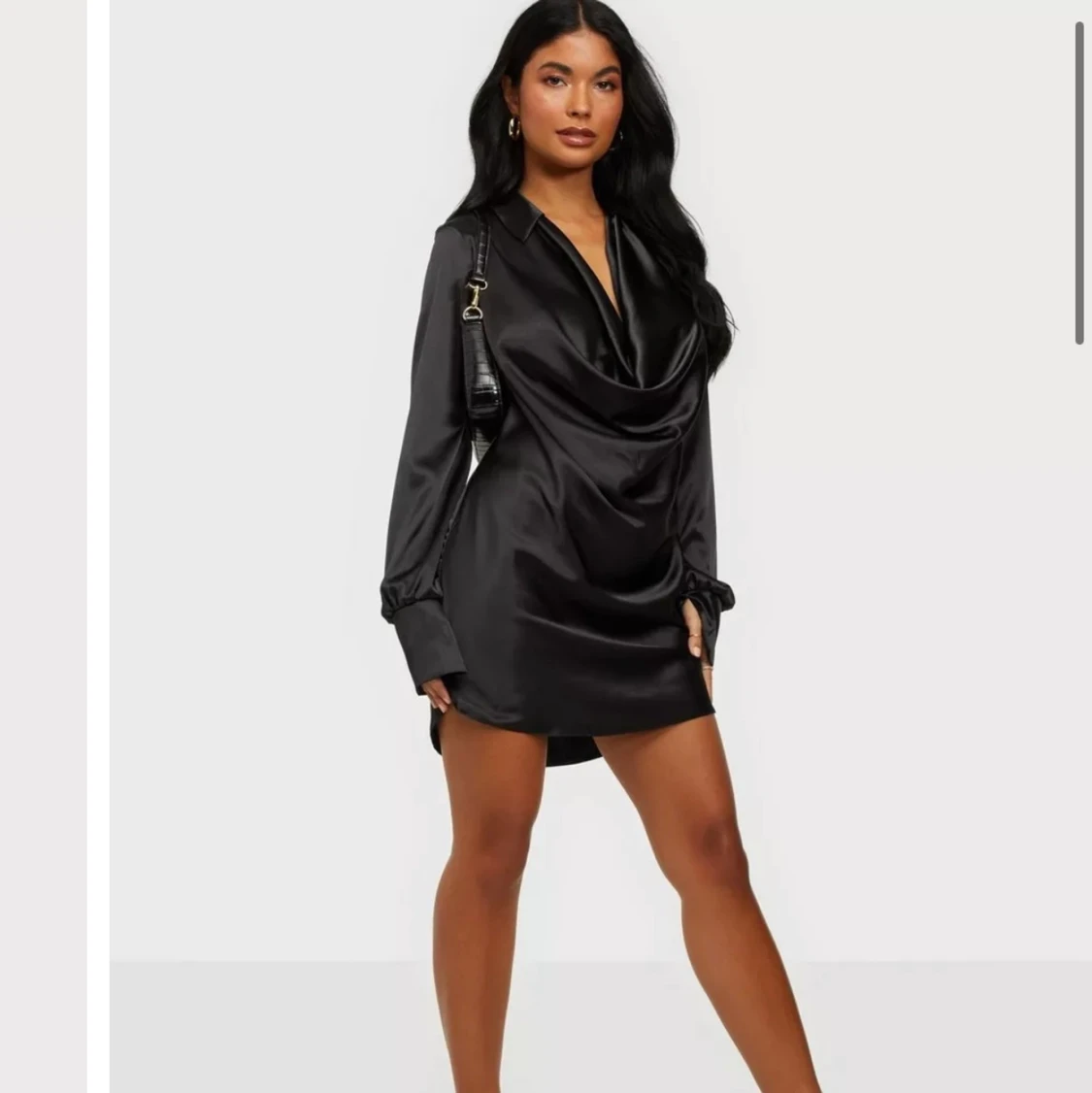 Skjortklänning Satin 