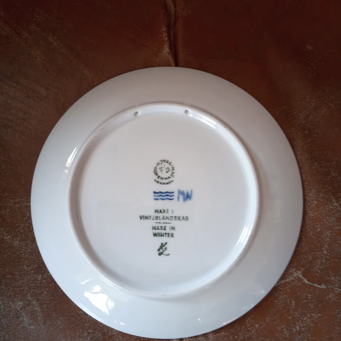 Jultallrik Royal Copenhagen Hare år 1971 . - 91