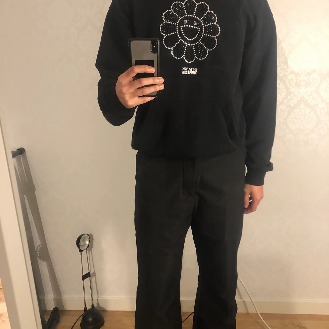 Rhinestone Hoodie - 90