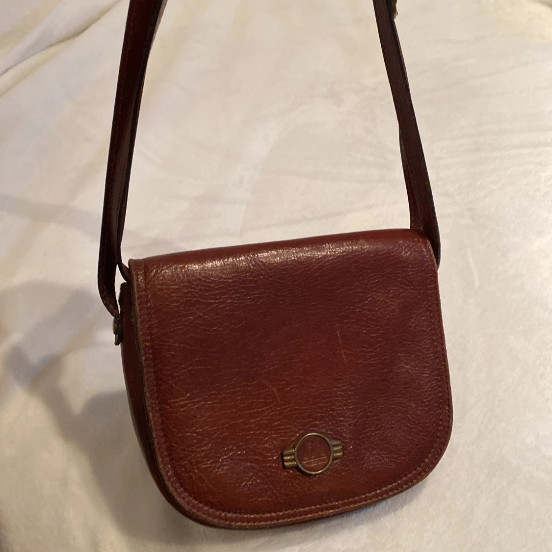 Läder väska  - 90