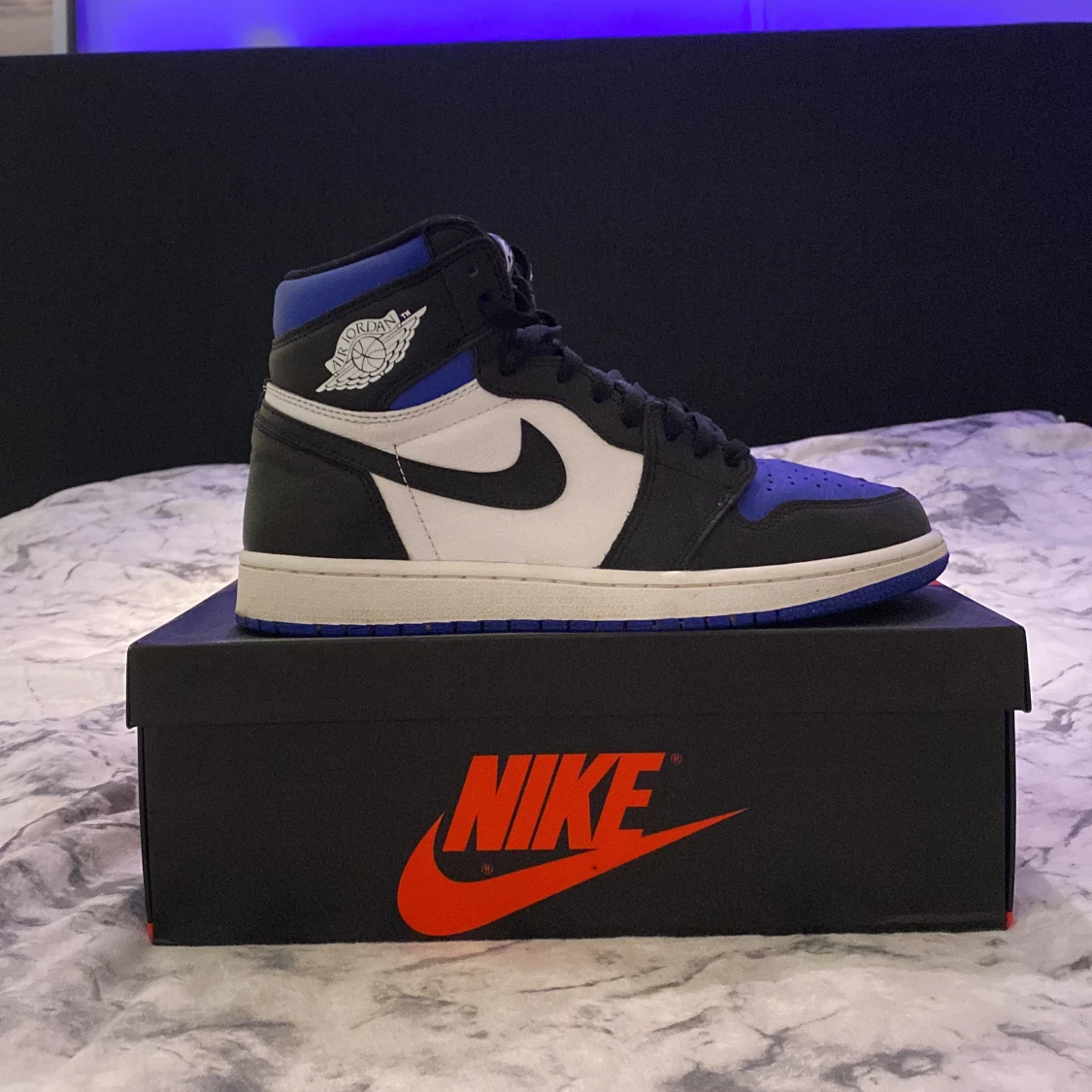 Jordan 1 high royal toe
