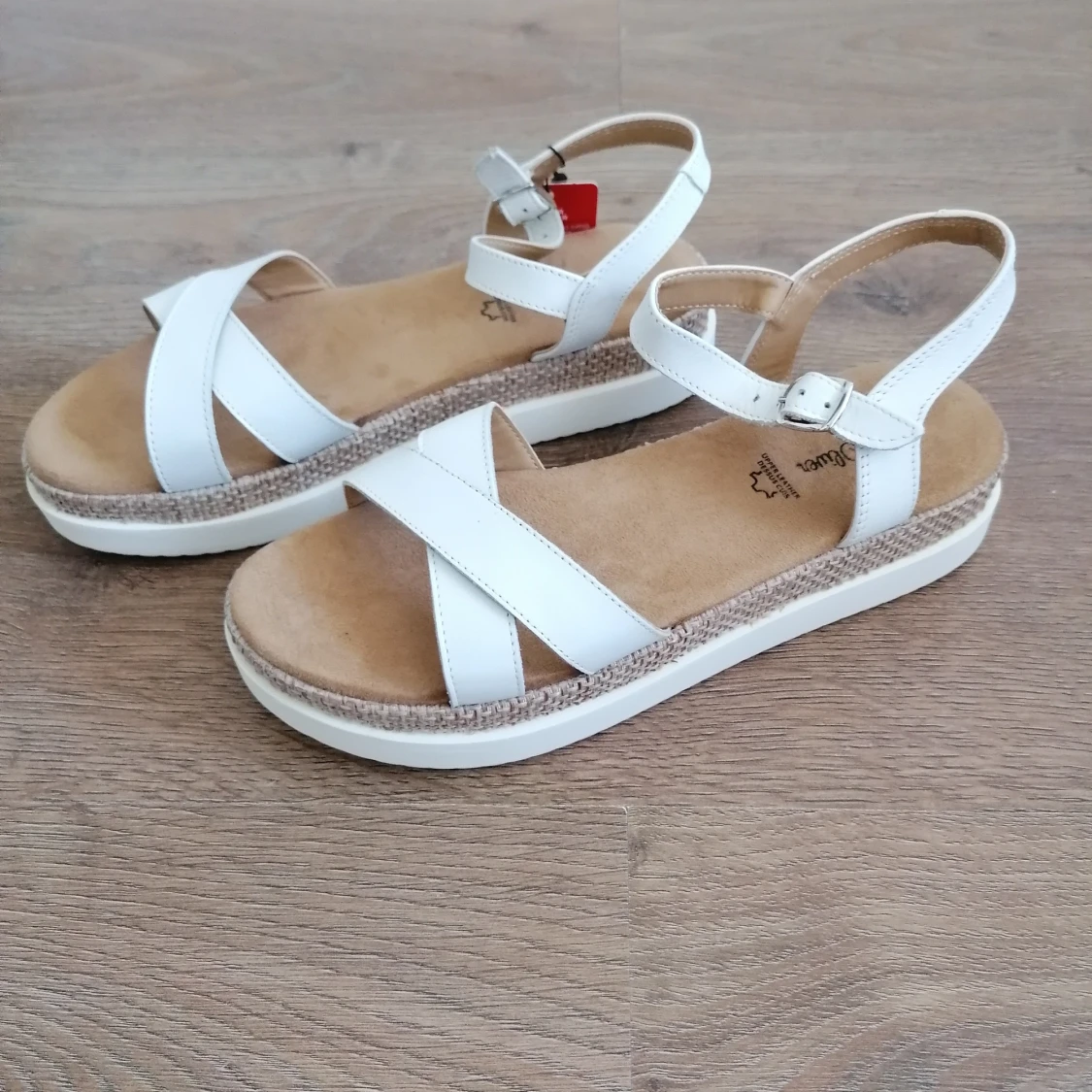 New S. Oliver leather sandals 