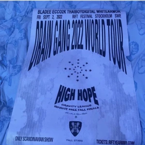 Drain gang poster - Hard poster 