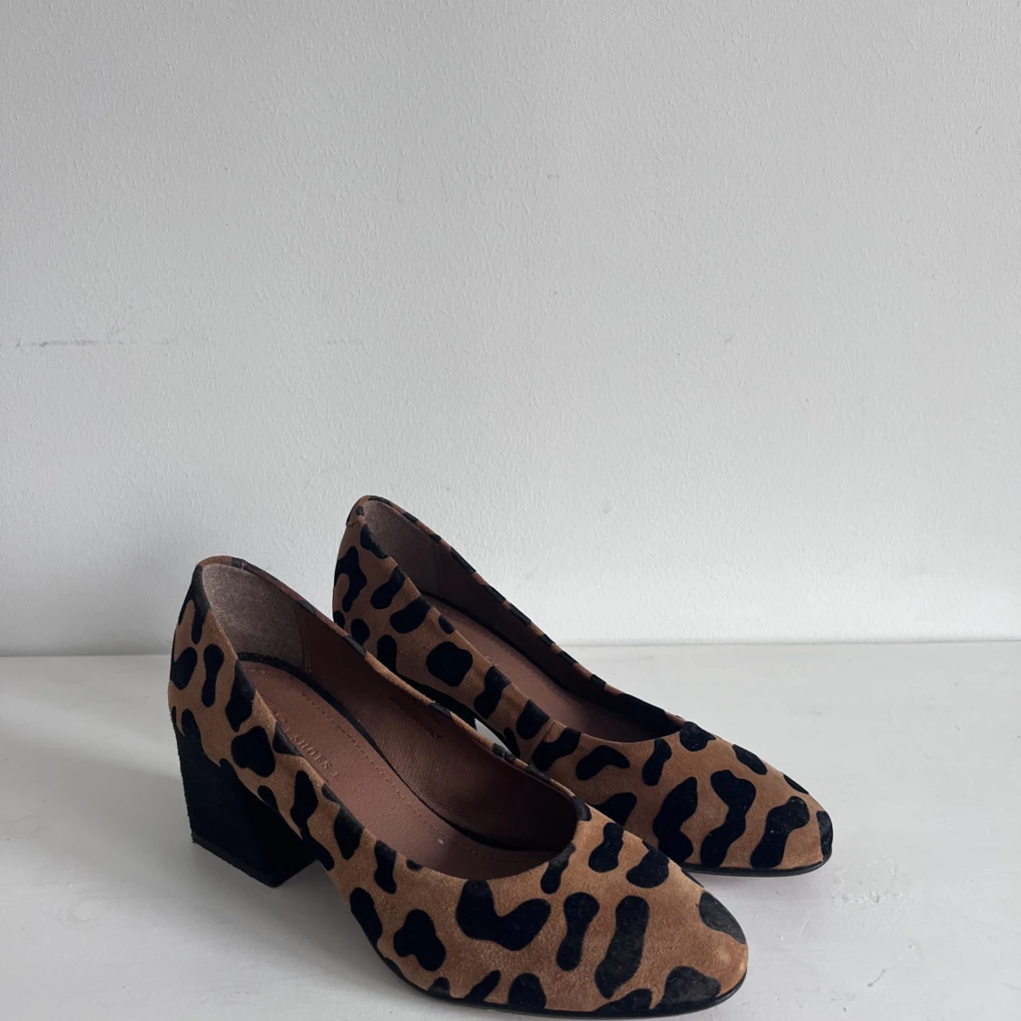 Asos skor klack leopardmönster strl 3 (36)