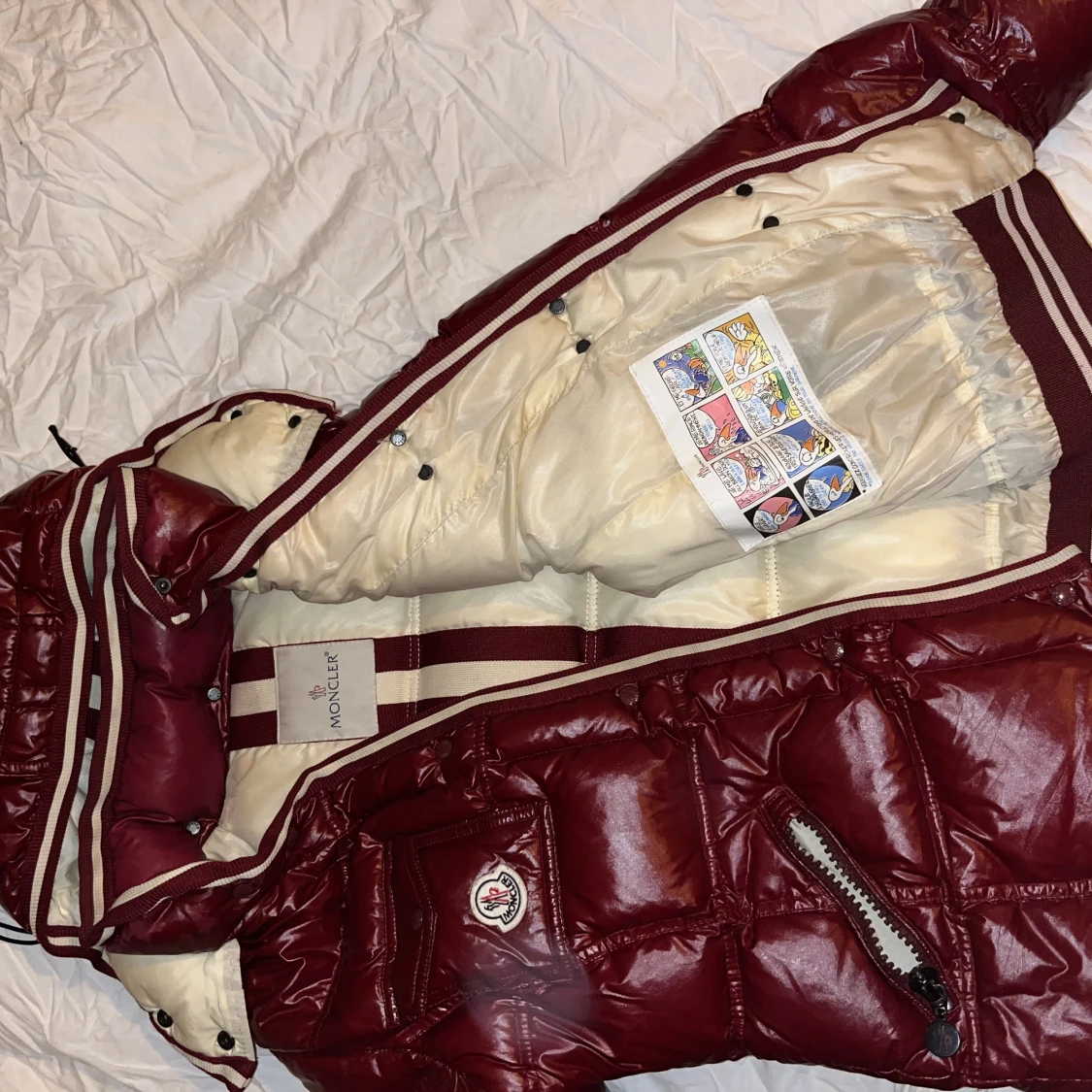 Schysst Monclerjacka  - 90