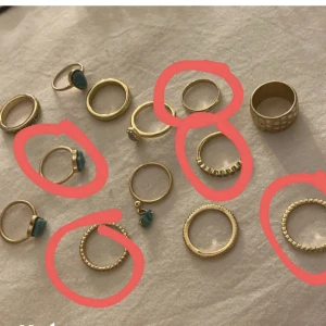 Ringar - Skriv privat om du är intresserad av en eller flera så kommer vi fram till ett pris 