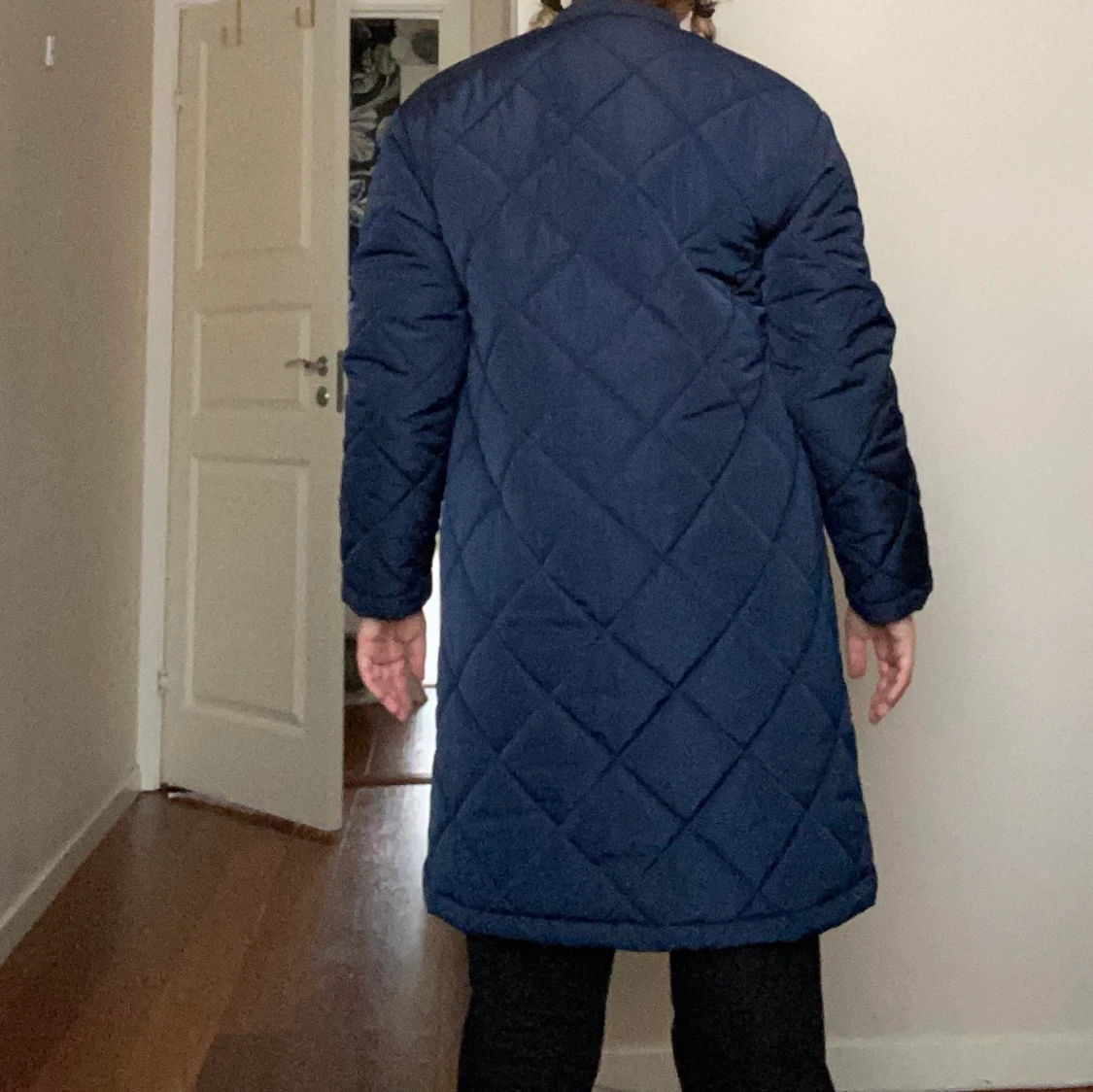 Lång quiltad kappa  - 91