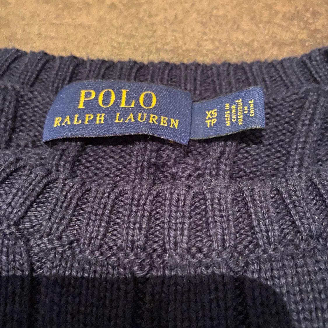 Stickad Ralph louren tröja xs barn - 90