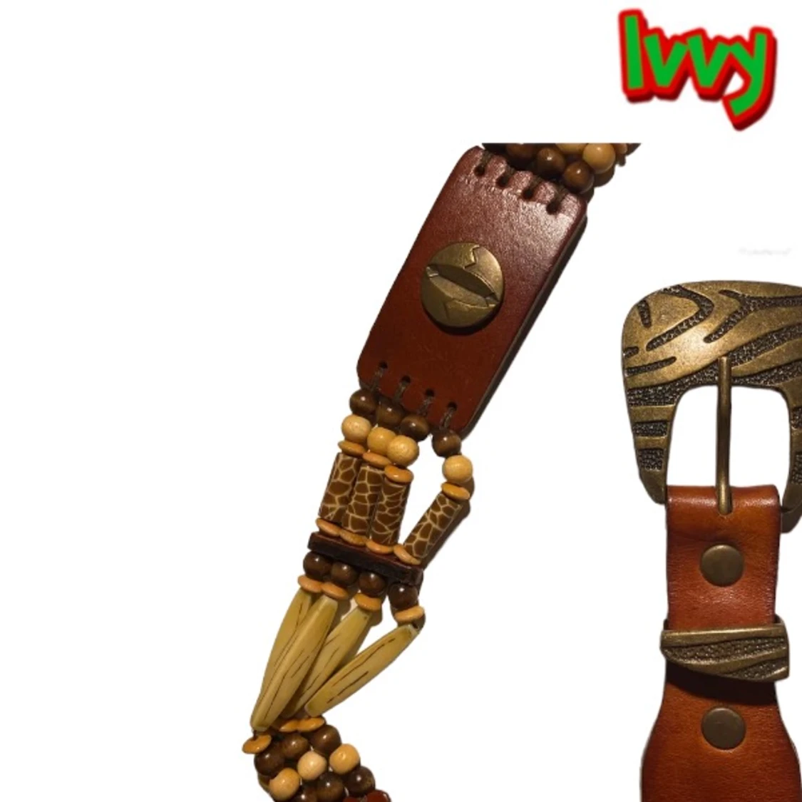 Bälte med fina detaljer 🤎 - 91