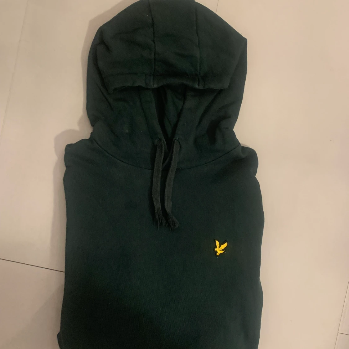 Mörklgrön Lyle & Scott hoodie