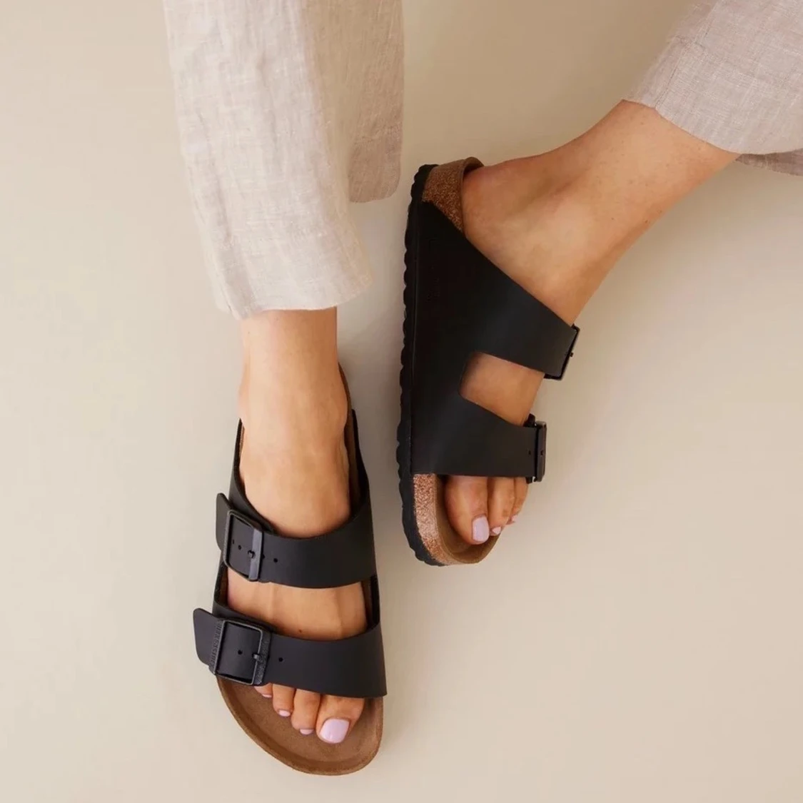 Svarta Birkenstock