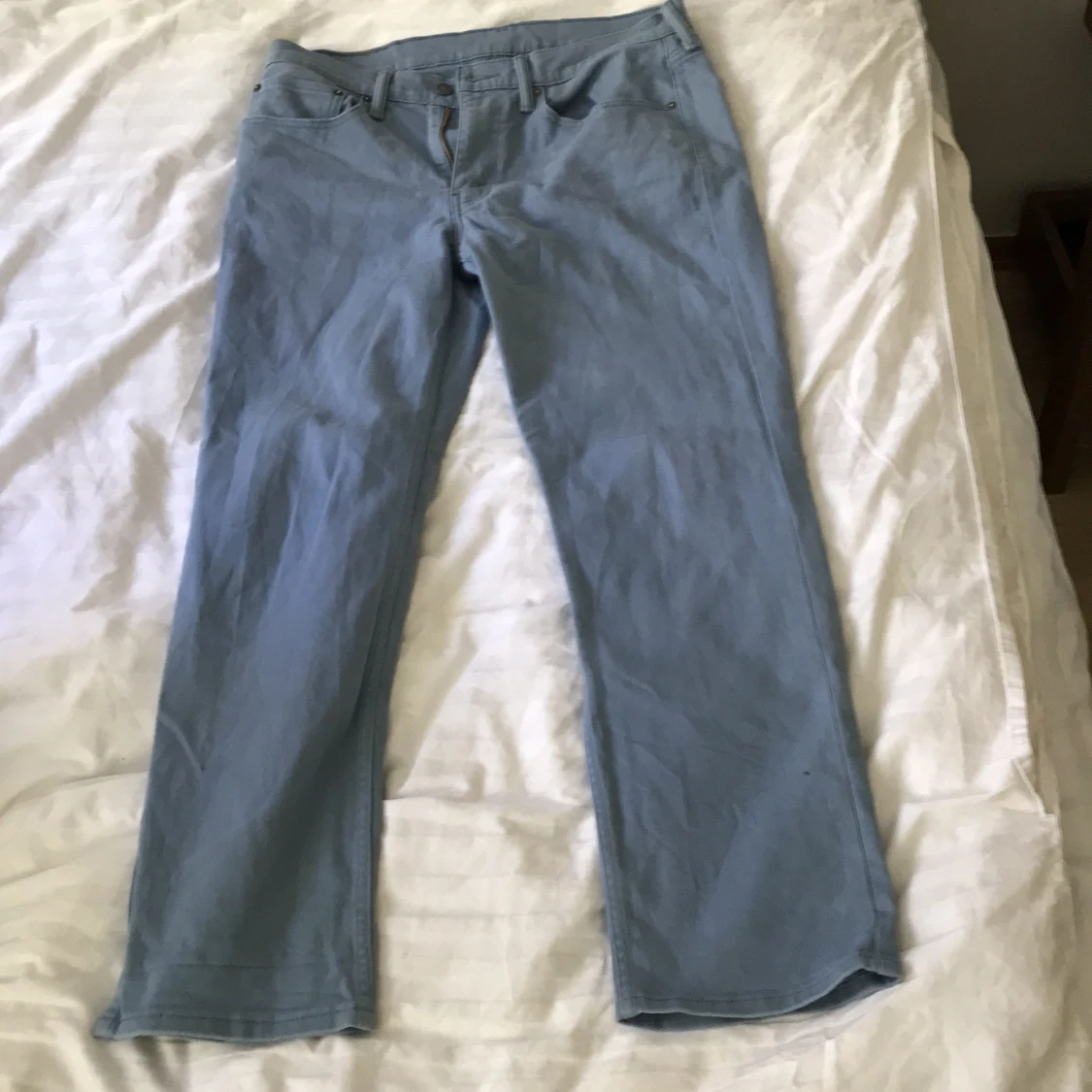 Ljusblå Levi’s 514 - rak passform  - 90