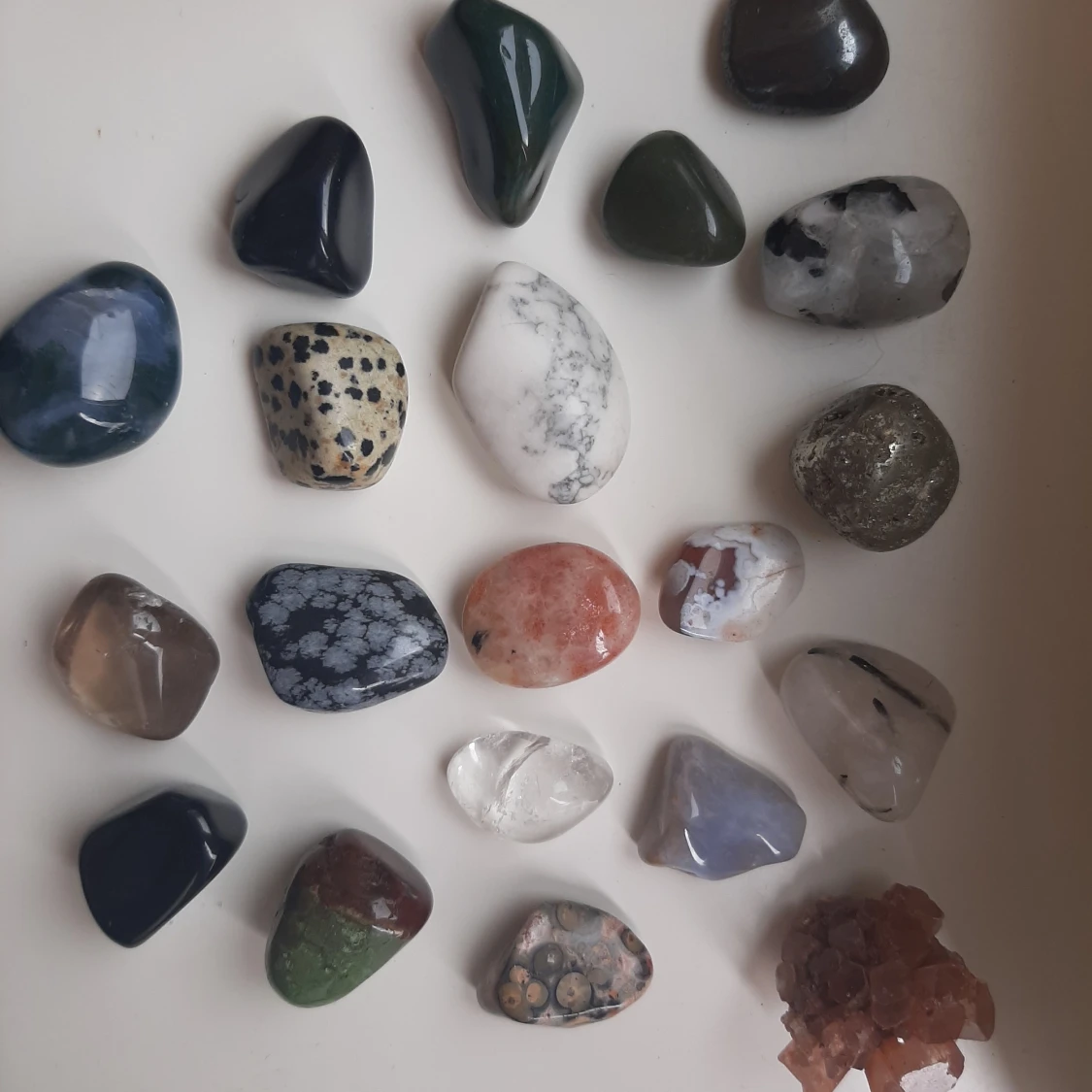 Massvis med kristaller  - 90