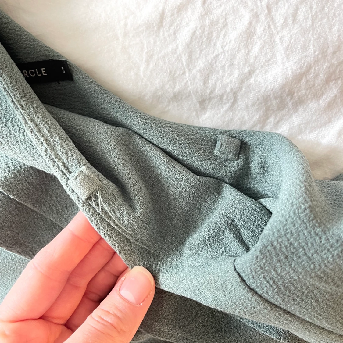 One skolfest top med volang  - 91