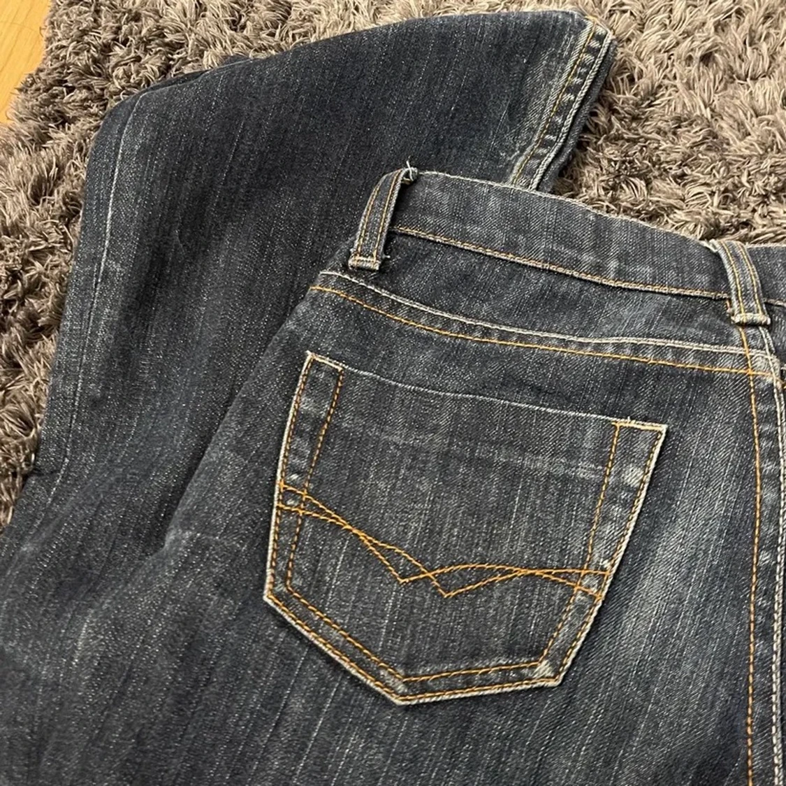 Lågmidjade bootcut - 90