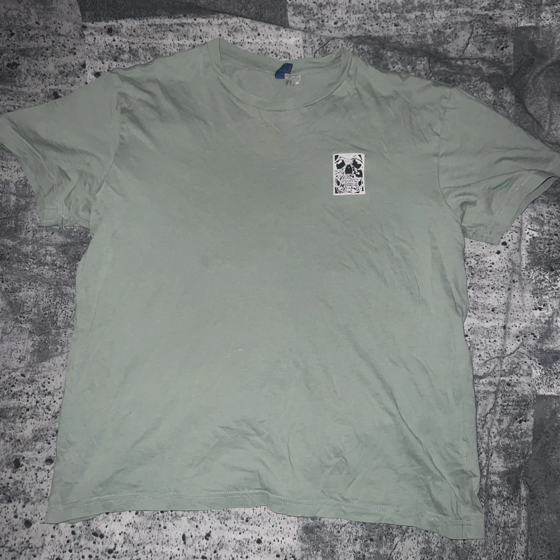 Vanlig grön t shirt