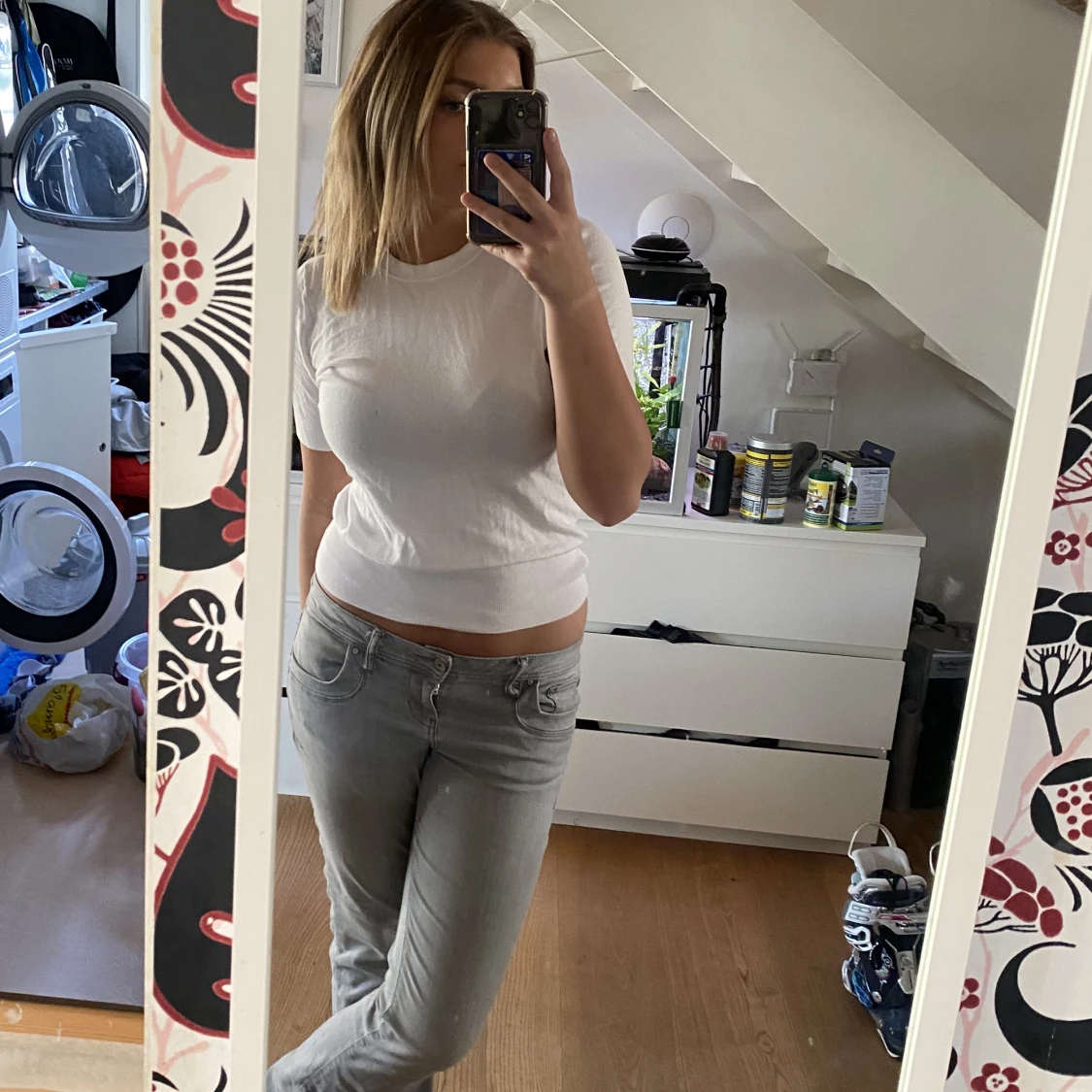 Stickad t-shirt från zara 