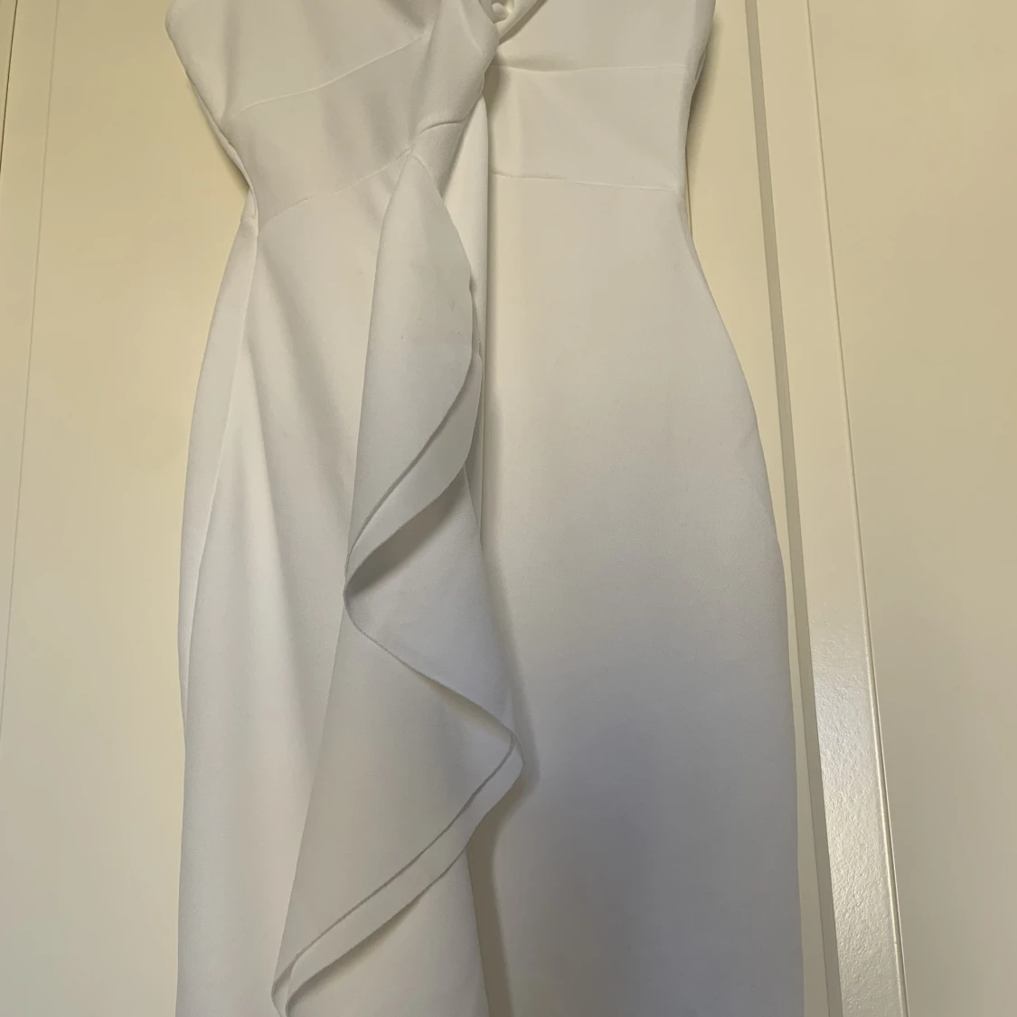 Vit fin klänning  - 91