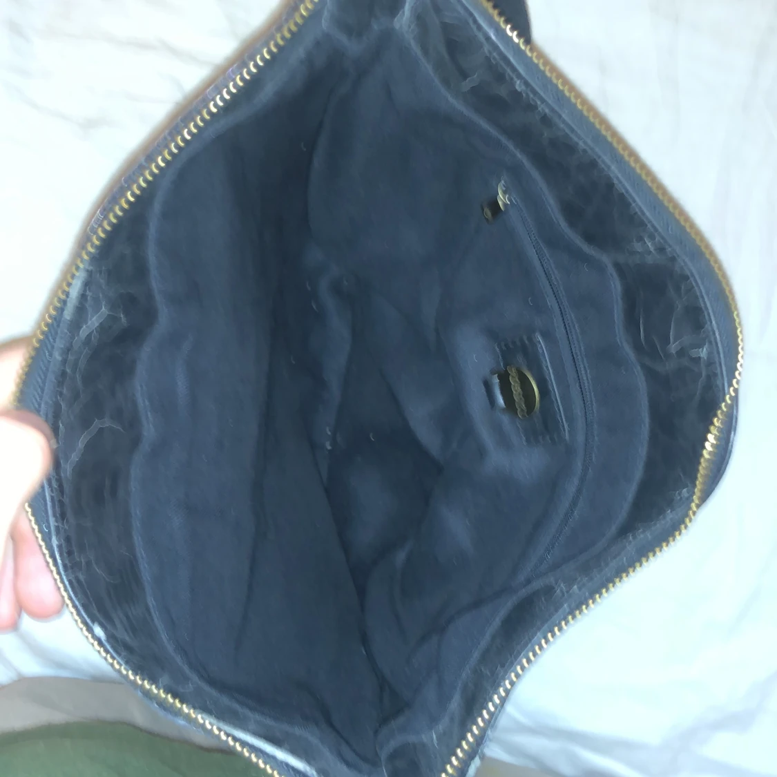 Äkta Mulberryväska i läder med axelrem  - 91