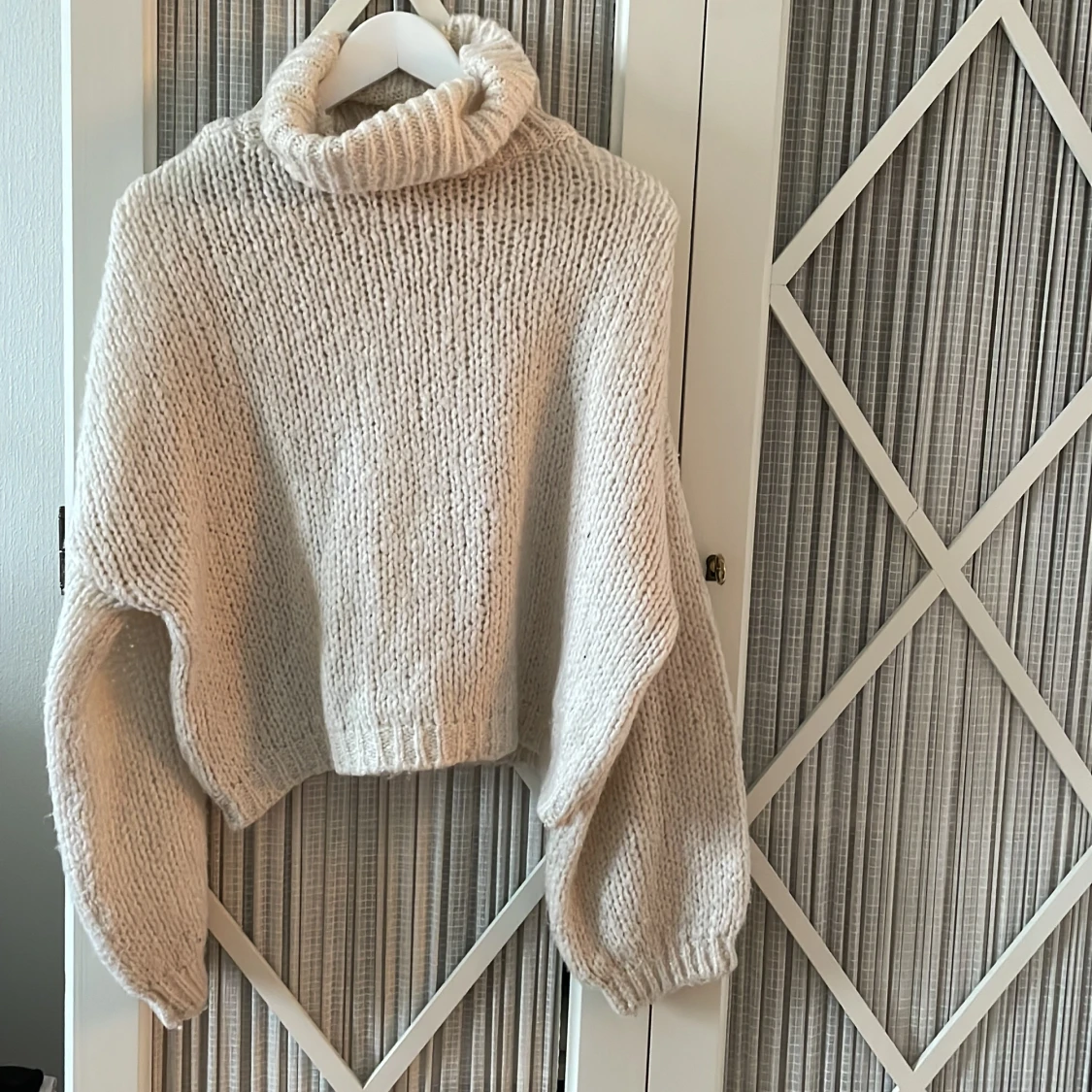 Gosig stickad tröja 🐻 - 91