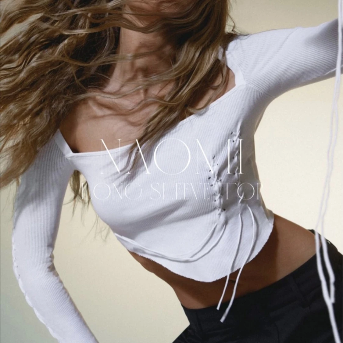 Naomi Long Sleeve Top White