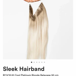 Hårförlängning  - Rapunzrl of sweden äkta löshår i form av ett osynligt hårband❤️ nypris 2400kr