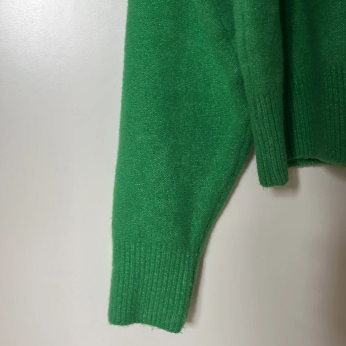 Grön stickad tröja zara - 91