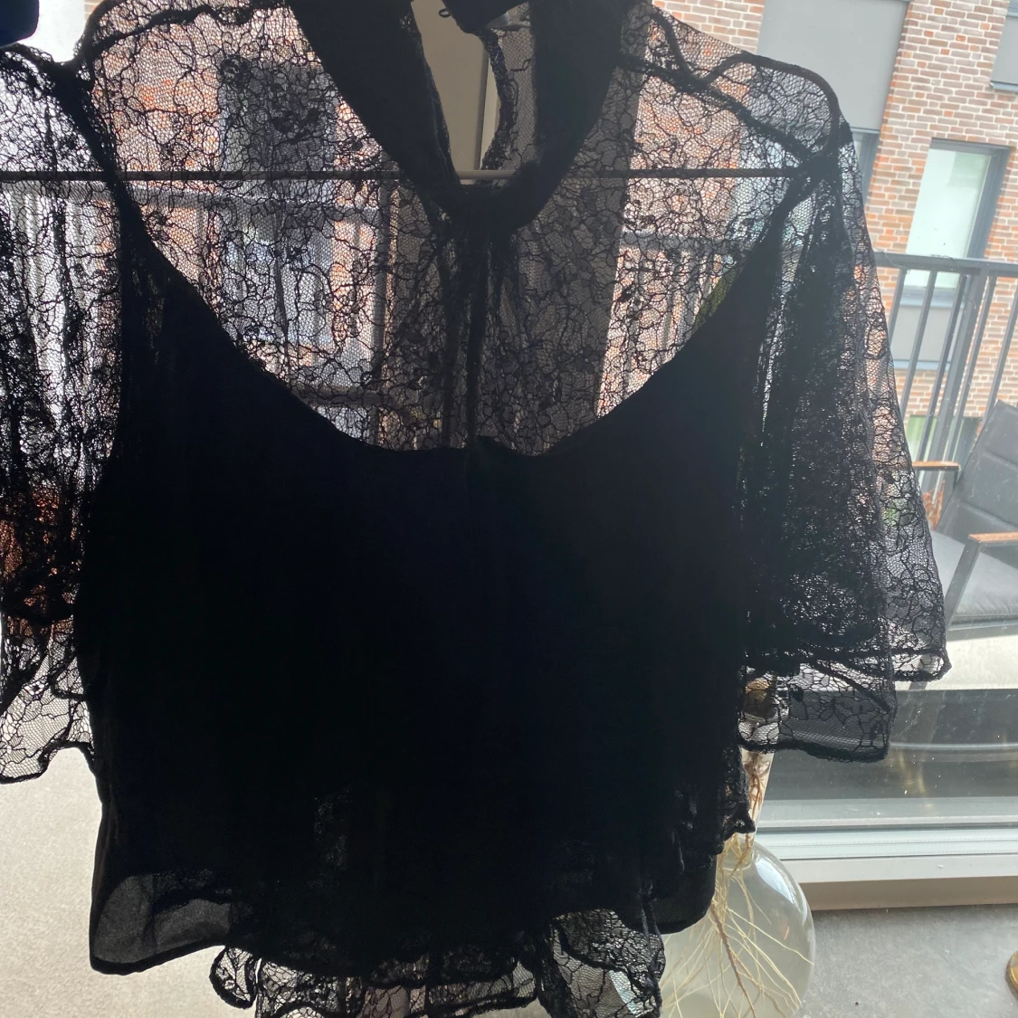 Topp från zara i spets