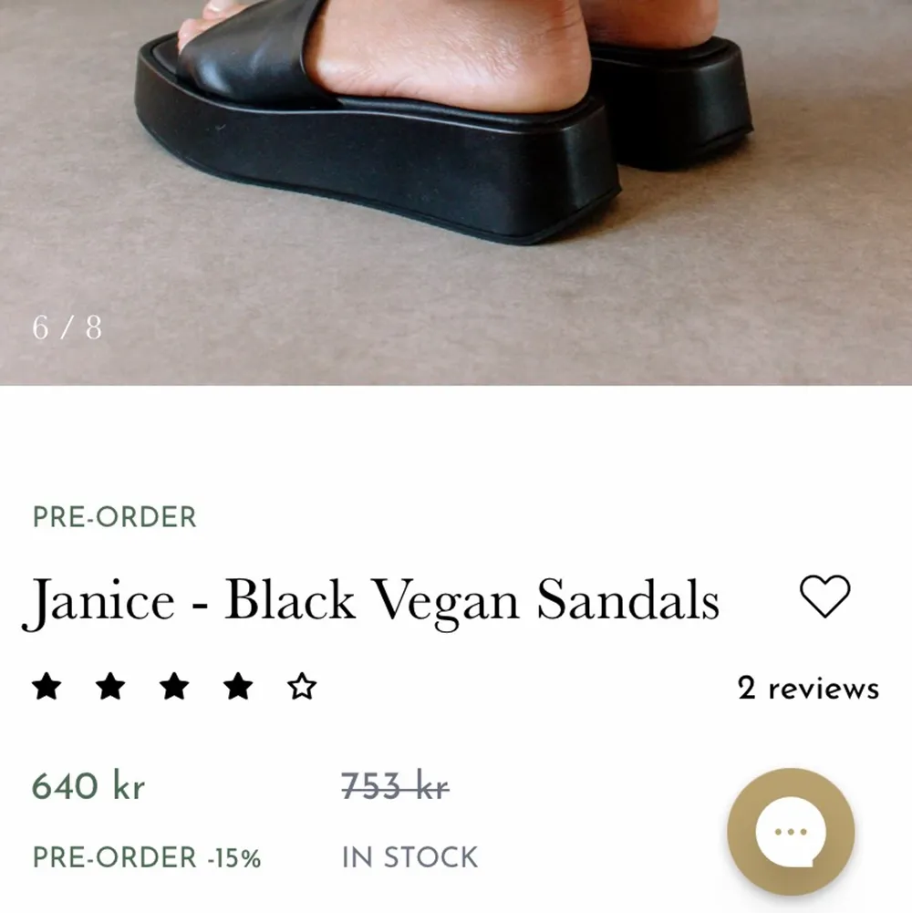 Säljer dessa svarta platform sandaler från Alohas då de var för stora! Aldrig använda.. Skor.