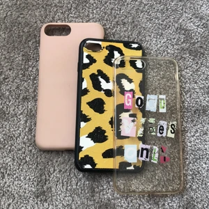 Mobilskal  - Säljer dessa för att jag ej använder de längre! Passar mobilerna iPhone 6+ till 8+( det är lite slitna, därav priset) 10kr/st eller alla för 25!