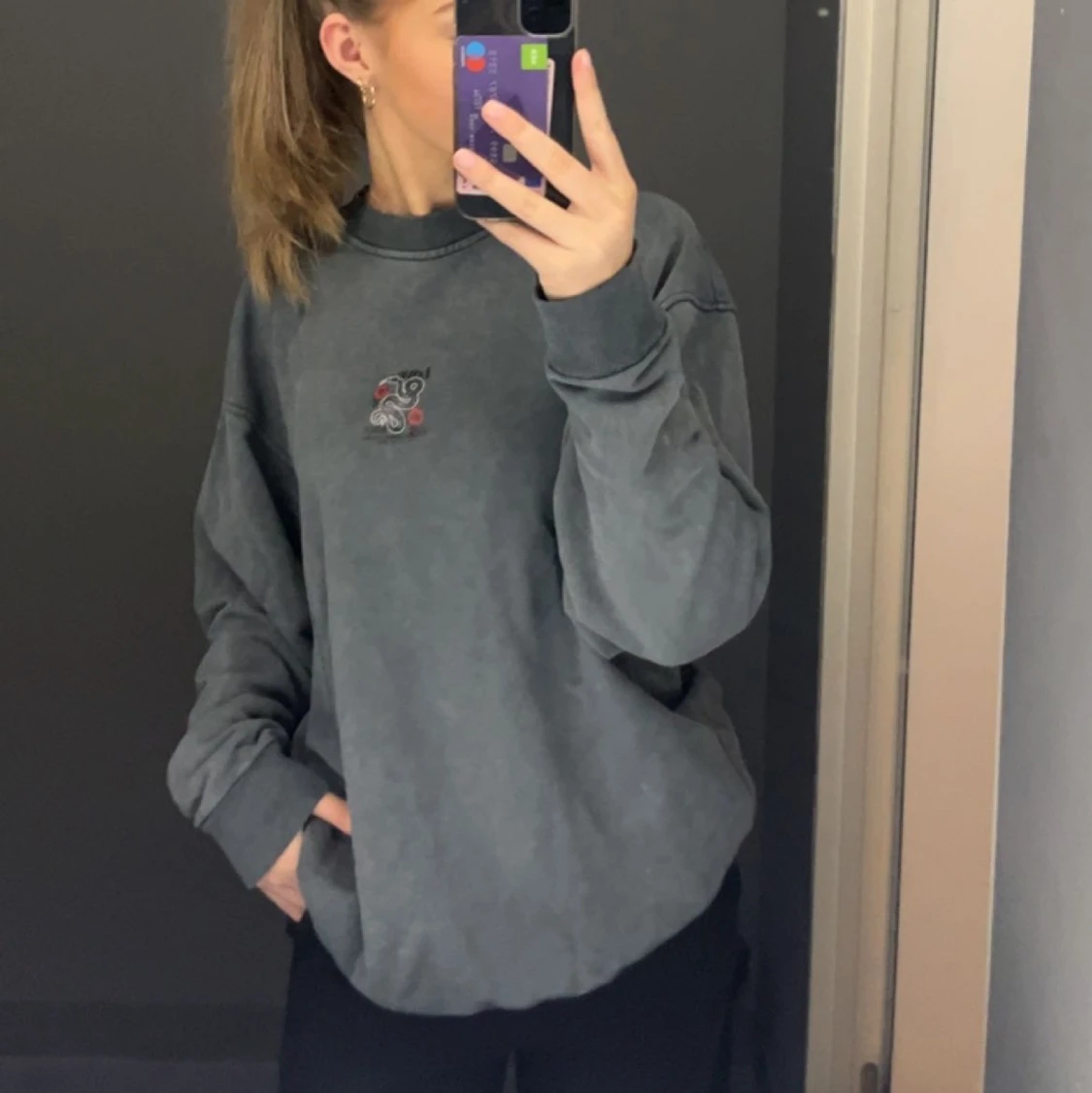 oversize sweatshirt  - 90