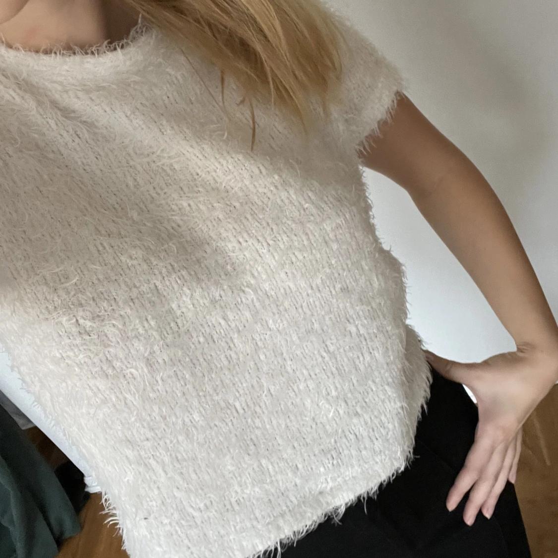 Vit topp från zara - 90