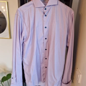 Eton skjorta  - Lila, slimfit, L
