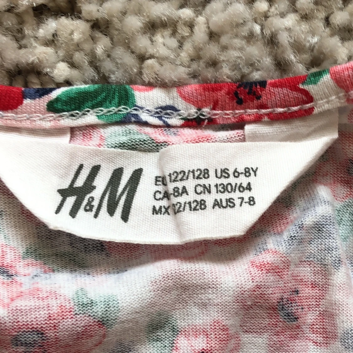 Blommig klänning  - 91