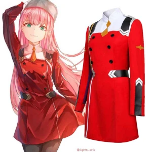 Zero two cosplay  - Selling my zero two cosplay! Only used once! It only comes with the costume !! 