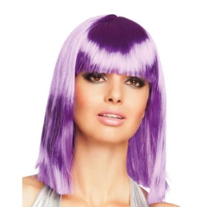  Lila peruk  - Säker denna lila peruk som ej kommer till användning! Hade tänkt andvända den till spex men blev aldrig av så jag säljer den!💜 perfekt till halloween!!😝säljer även i rosa 💗