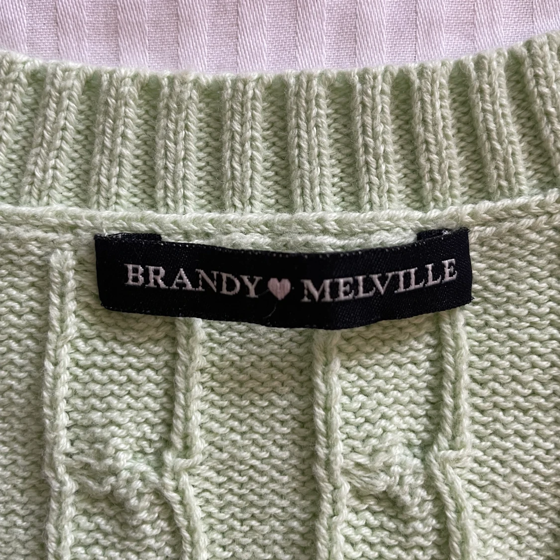 Brandy Melville pullover stickad väst - 91