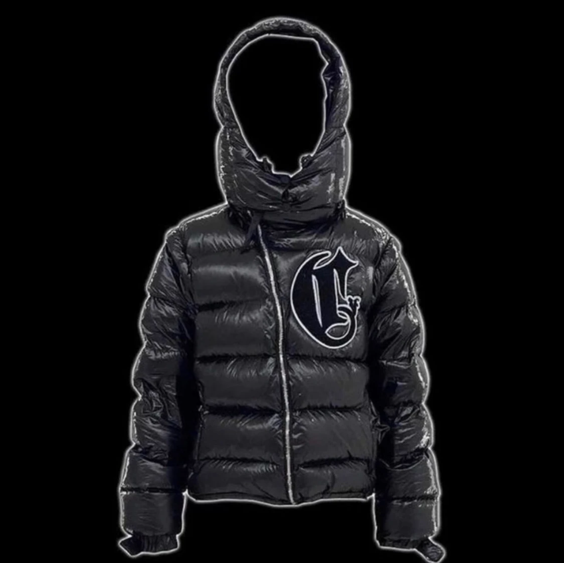 corvidae black down jacket