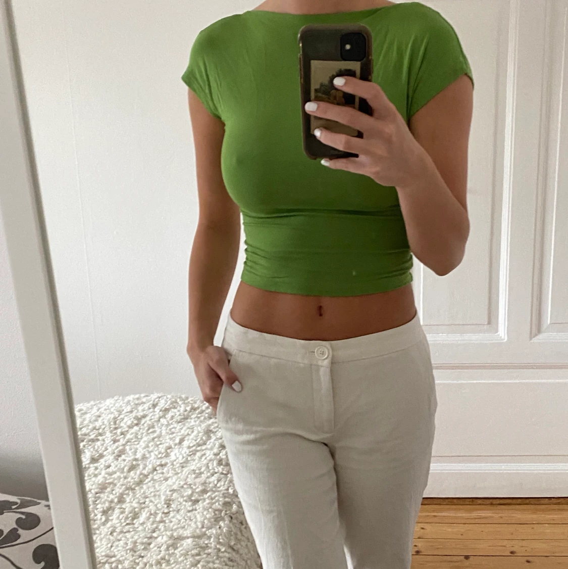 Tröja med djup rygg - 91