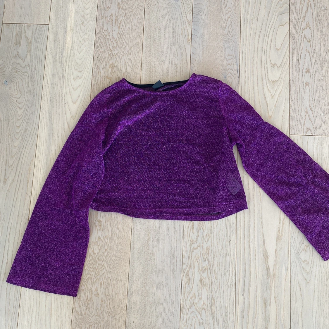 Genomskynlig glitter tröja från Gina Trico