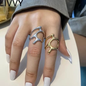 Y2k ring - Y2k ring jätte gullig 