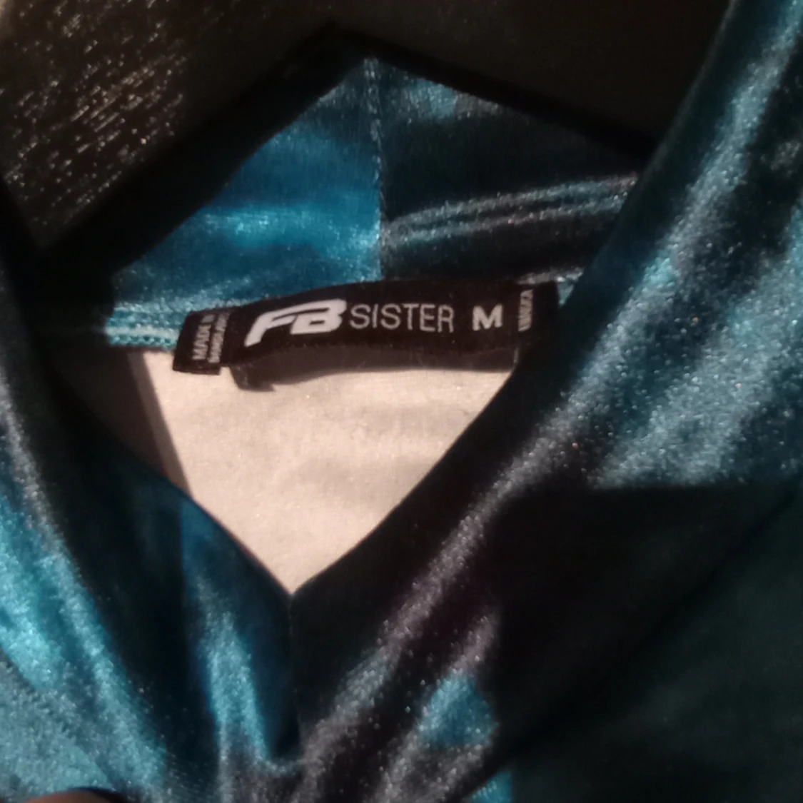 blå krop topp  - 91