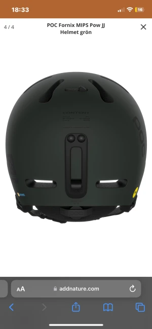 Skidhjälm  - En Poc hjälm som har använts ett fåtal gånger. inköpt förra året! Storlek m-l (55-58) Några repor på den men inget som märks direkt! Pris kan diskuteras 